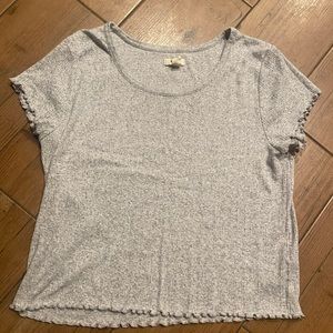 Madewell scoopneck top size xxl